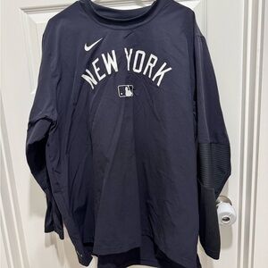 Nike New York Long Sleeve Batting Practice Pullover